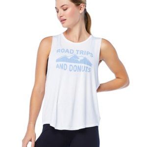 Interval Road Trip Graphic Tank in White S